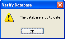 Database Up to date